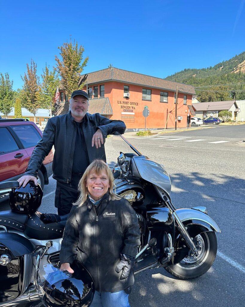 'LPBW' Amy Roloff & Husband Chris Marek Take Motorcycle Trip