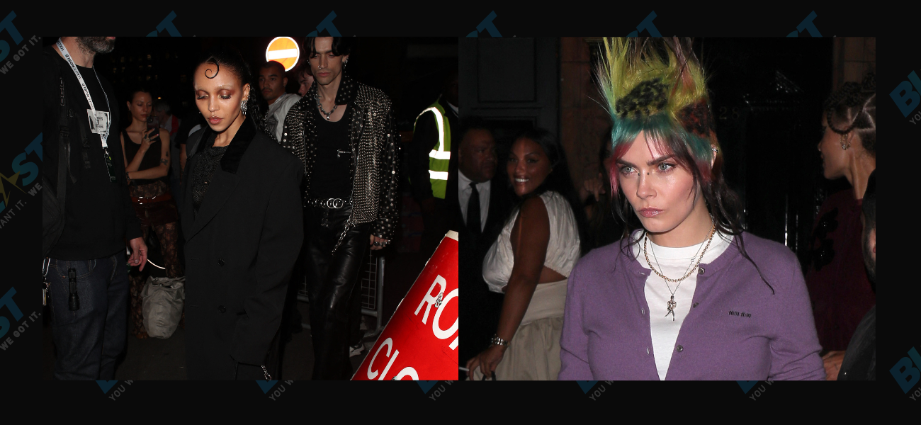 Cara Delevingne & FKA Twigs Give Britney Spears & Madonna A Run For Their Money At Vogue World