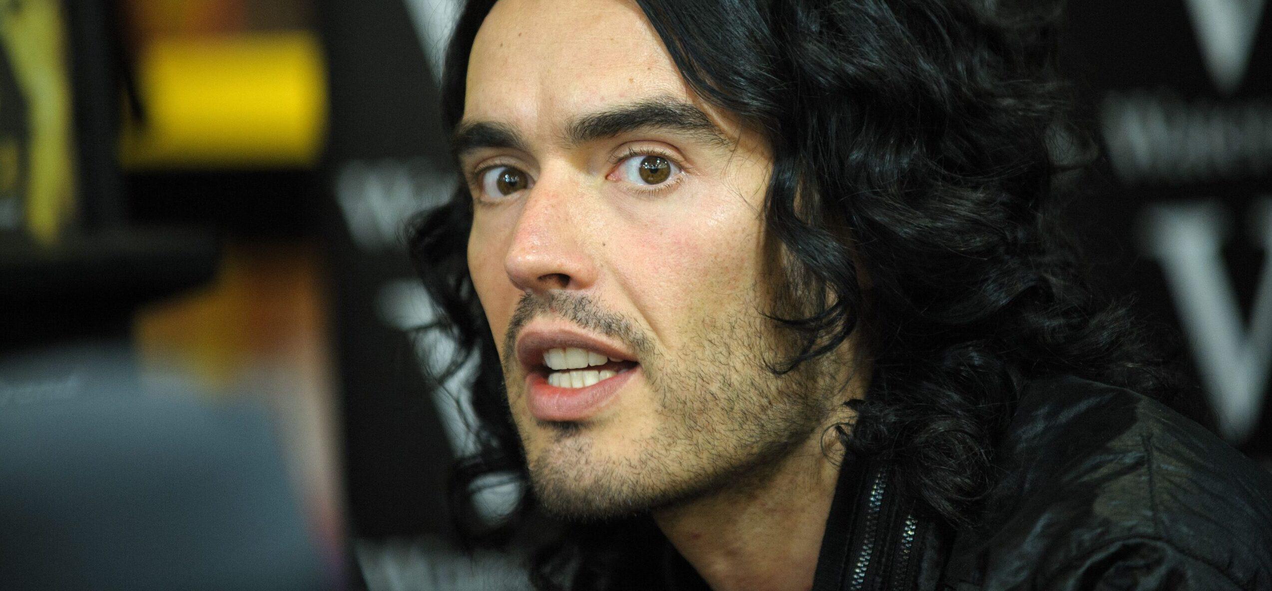 Underfire comedian Russell Brand , pictured here in 2010 in Edinburgh for a book signing for his second book 