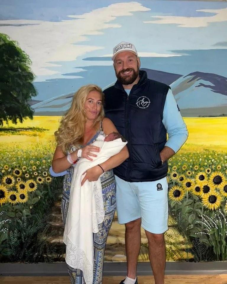 Tyson Fury Expands Family With 7th 'Perfect' Child