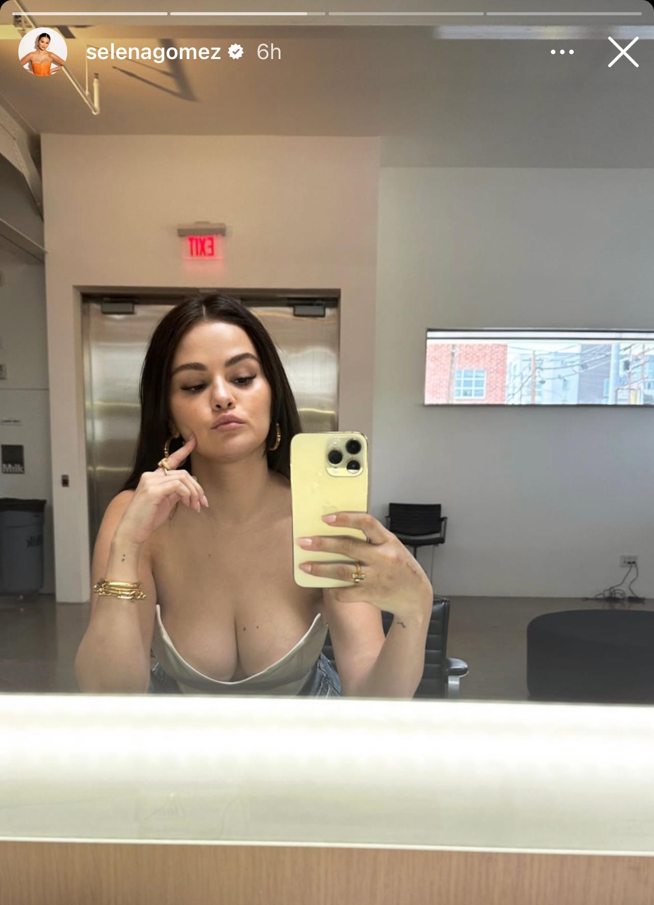 Selena Gomez Looks Radiant As She Puts Up Bursty Display In New Snaps