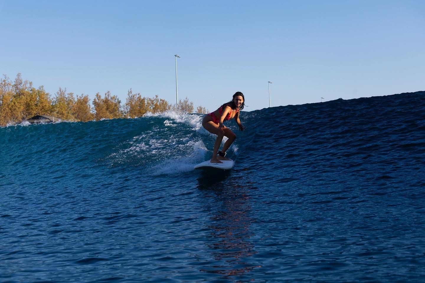 Nina Dobrev goes surfing