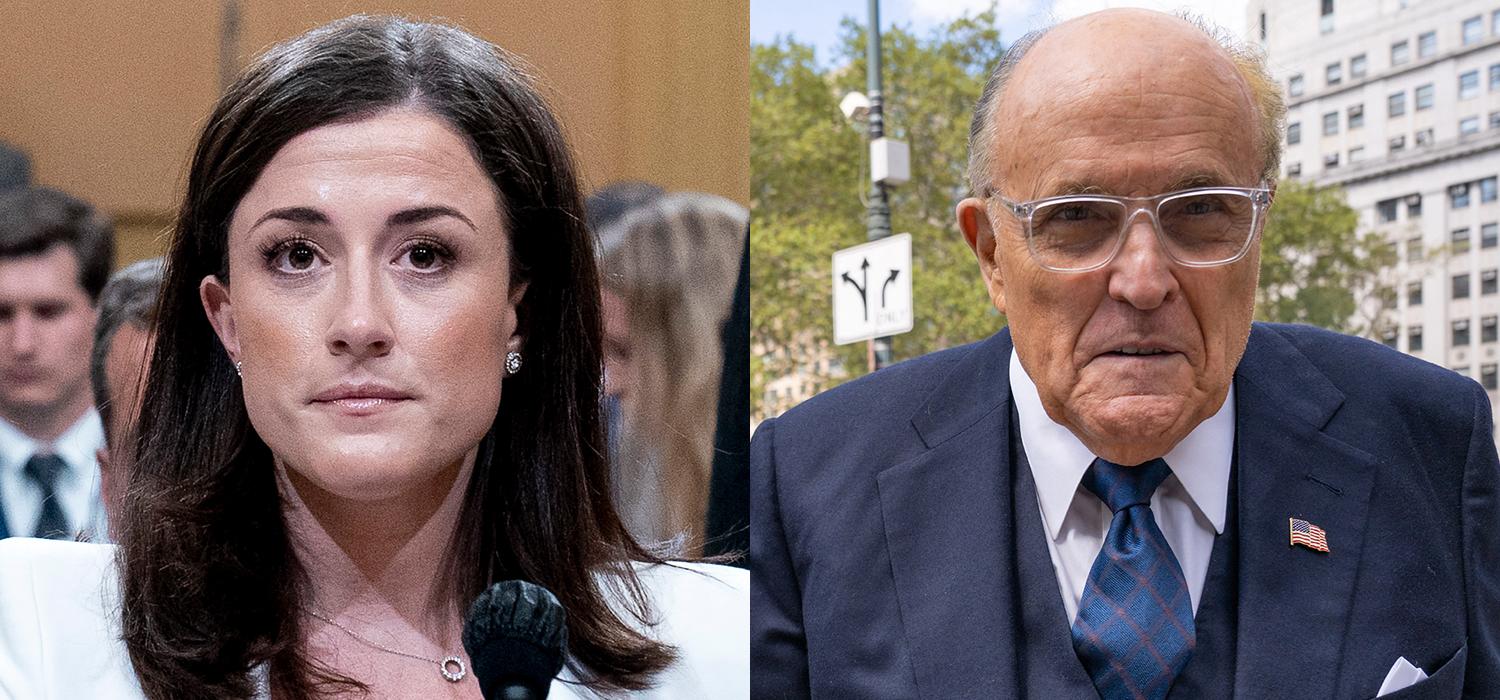 Cassidy Hutchinson Draws Online Outrage After Rudy Giuliani’s Groping Allegation