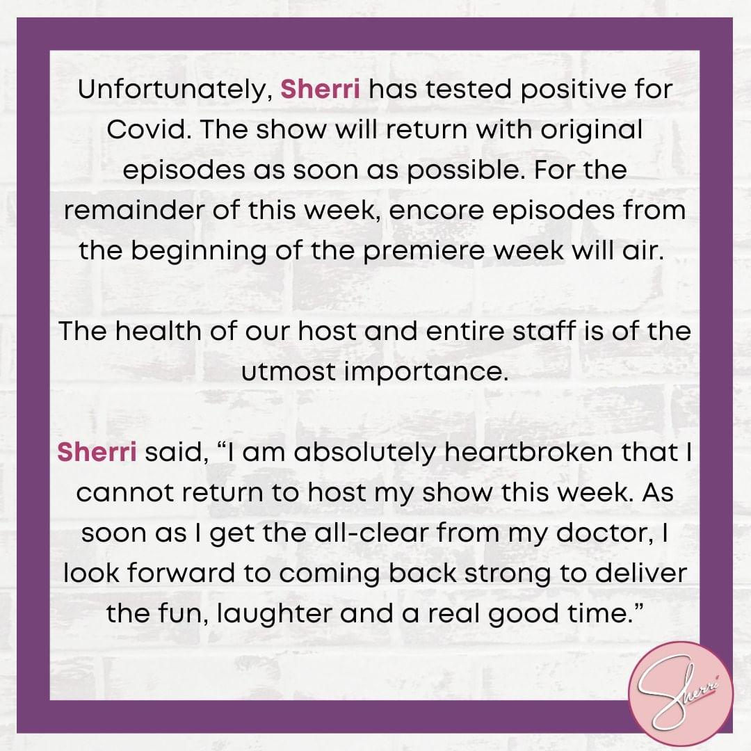 Sherri Shepherd Comes Down With Covid-19 Days After Resuming Show Amid WGA Strike