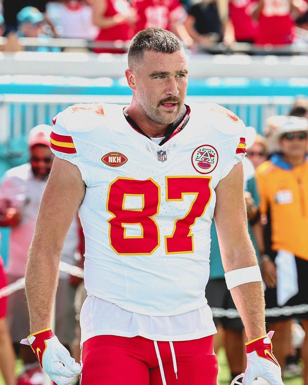 Travis Kelce's Jersey SELLING FAST Since Taylor Swift's Chiefs Game Appearance