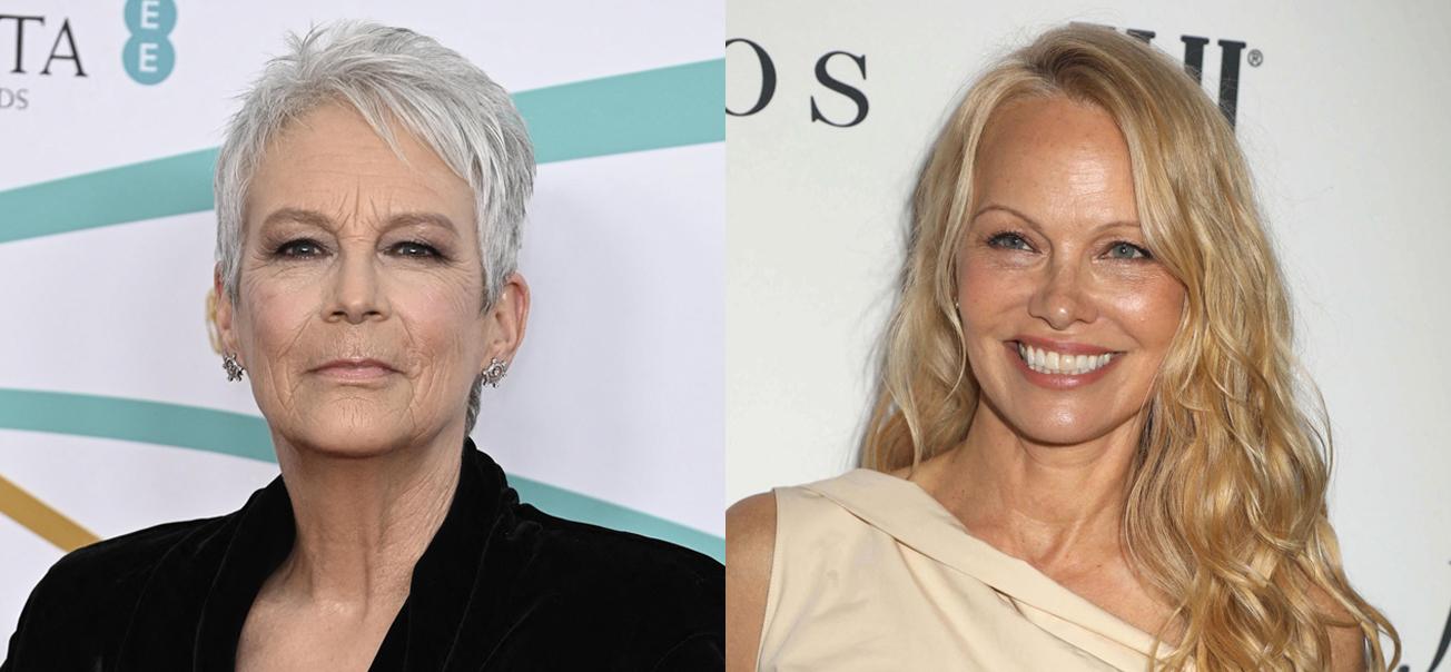 Jamie Lee Curtis Supports Pamela Anderson’s Makeup-Free PFW Look