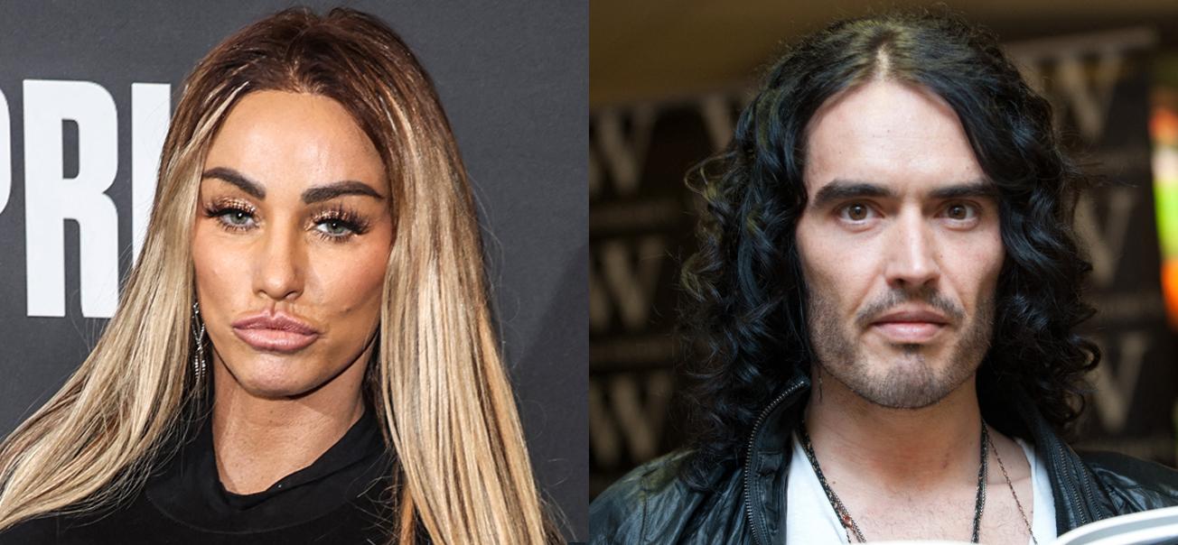 Katie Price Shares Russell Brand Airport Encounter That Involved Her Stylist