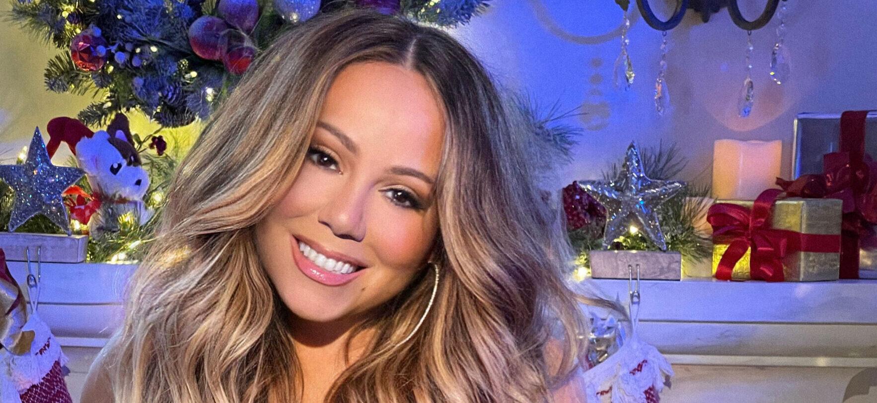 Mariah Carey toasts the holidays with her Black Irish liqueurs