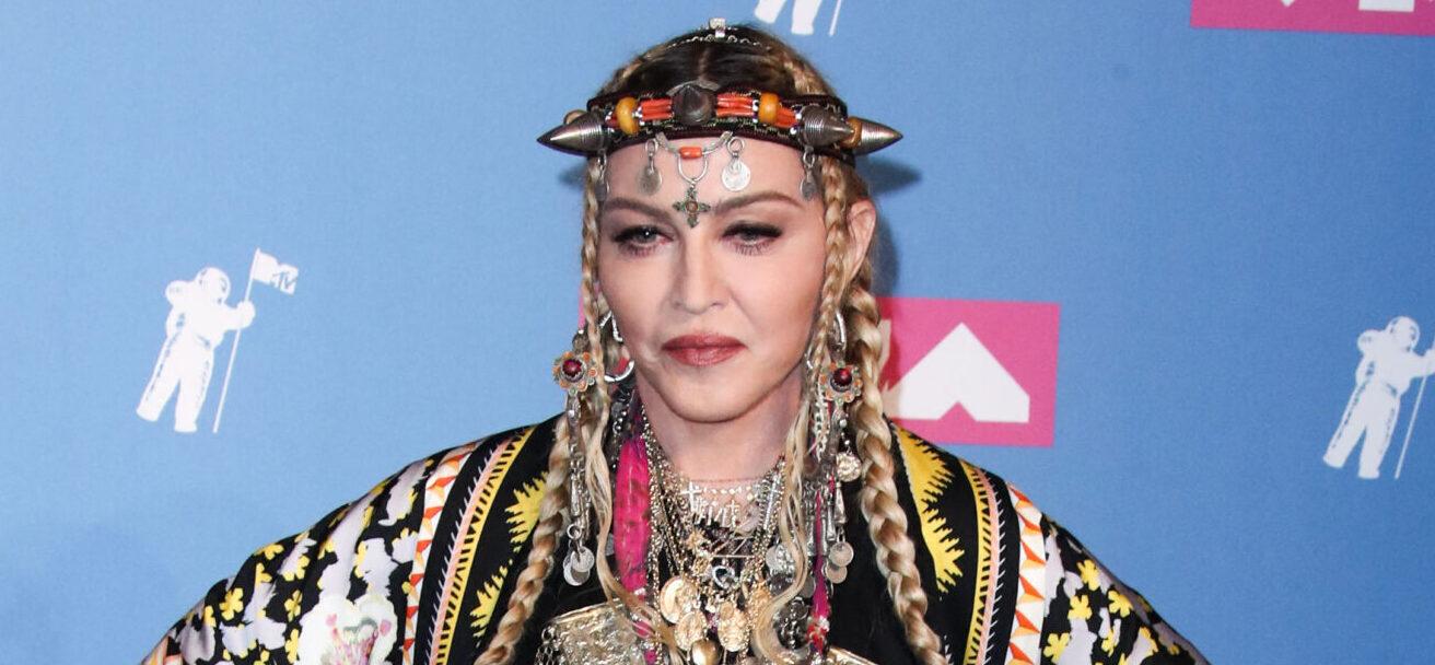 Madonna attends the 2018 MTV Video Music Awards - Press Room