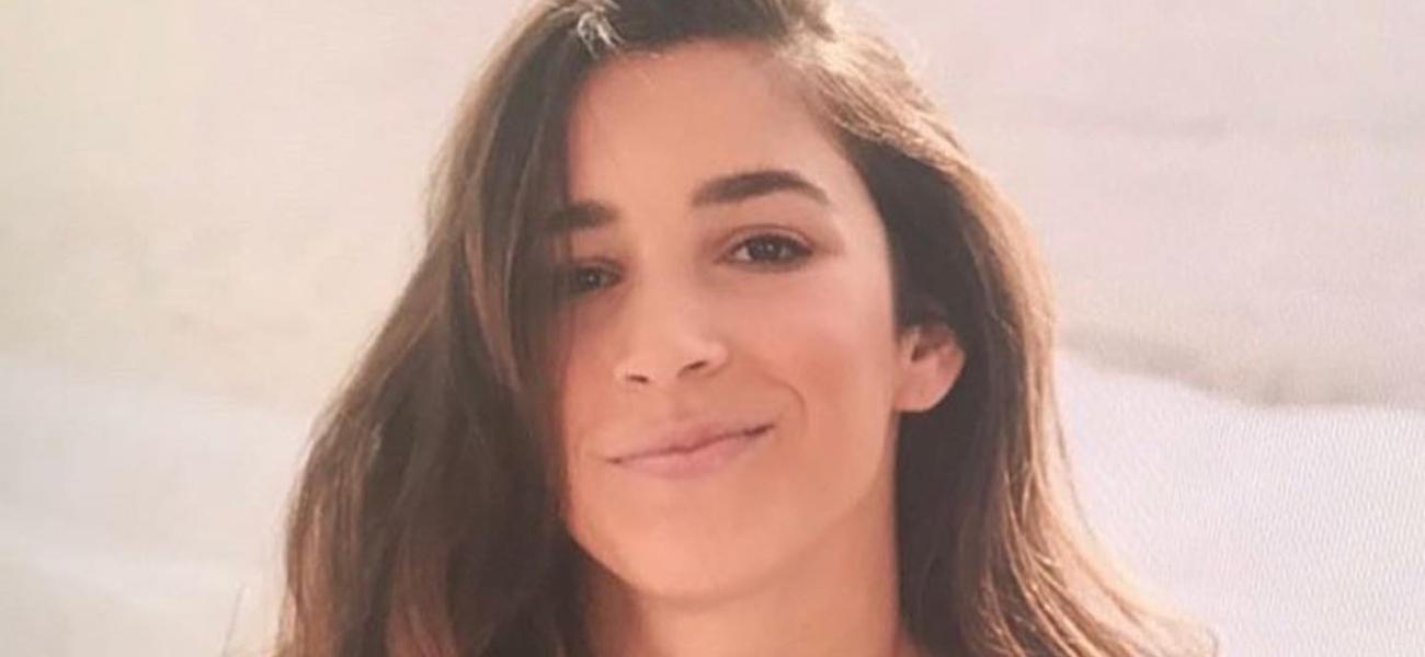 Aly Raisman close up