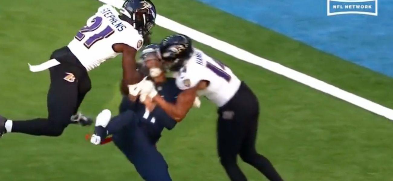 Ravens' Kyle Hamilton EJECTED From NFL Game Following Brutal Play