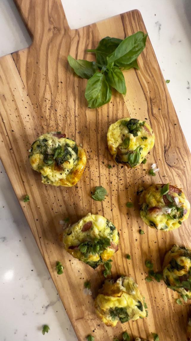 Kelsey Barnard Clark - Lit'l Smokies Frittata Bites