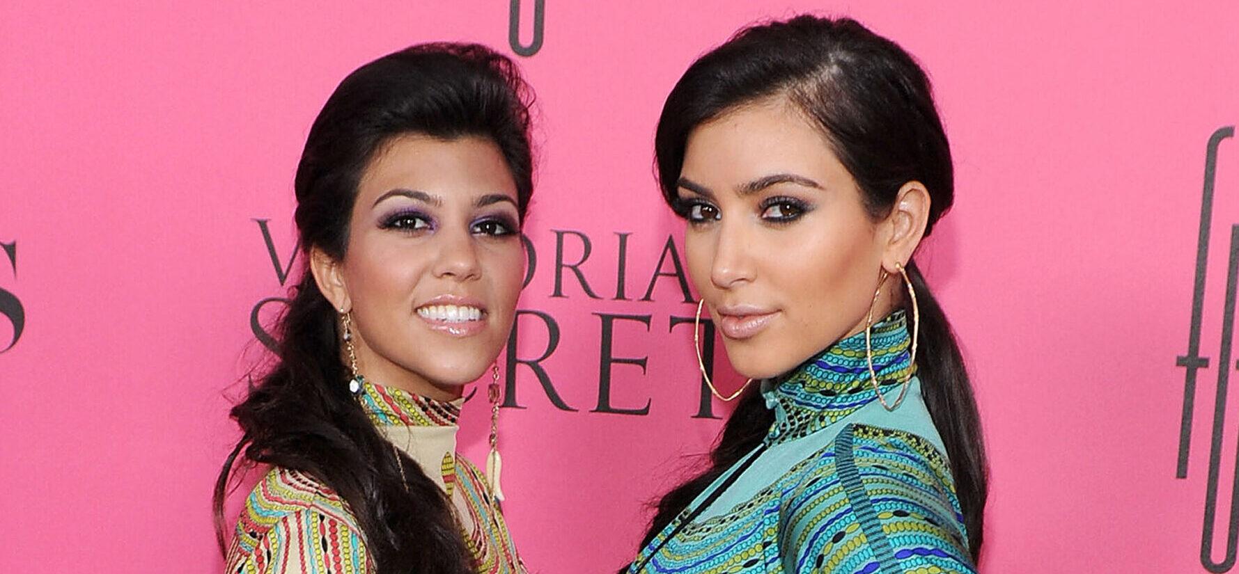 Kourtney Kardashian Shares RARE Throwback Pics On Kim Kardashian’s Birthday