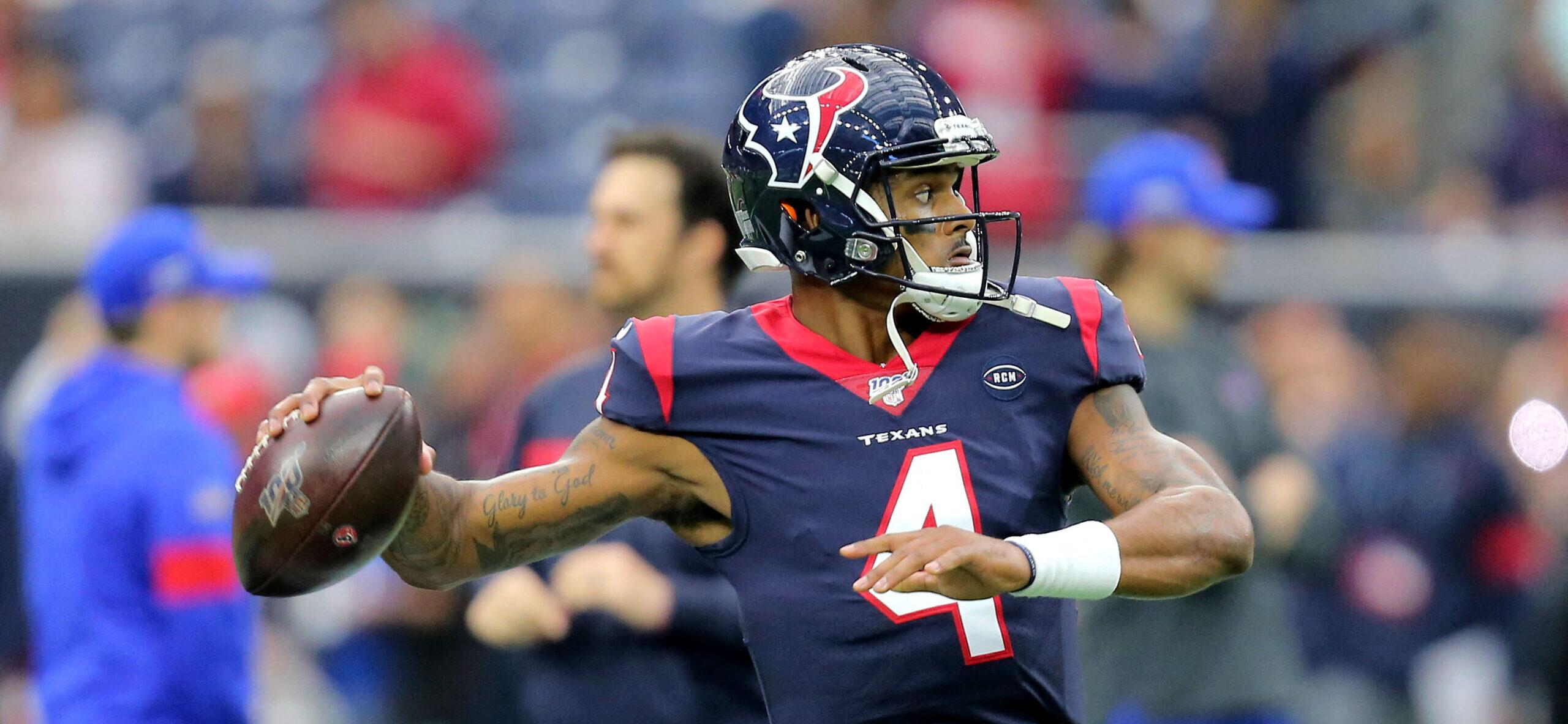 Deshaun Watson Suffers Head Injury, Down On NFL Field For Several Minutes
