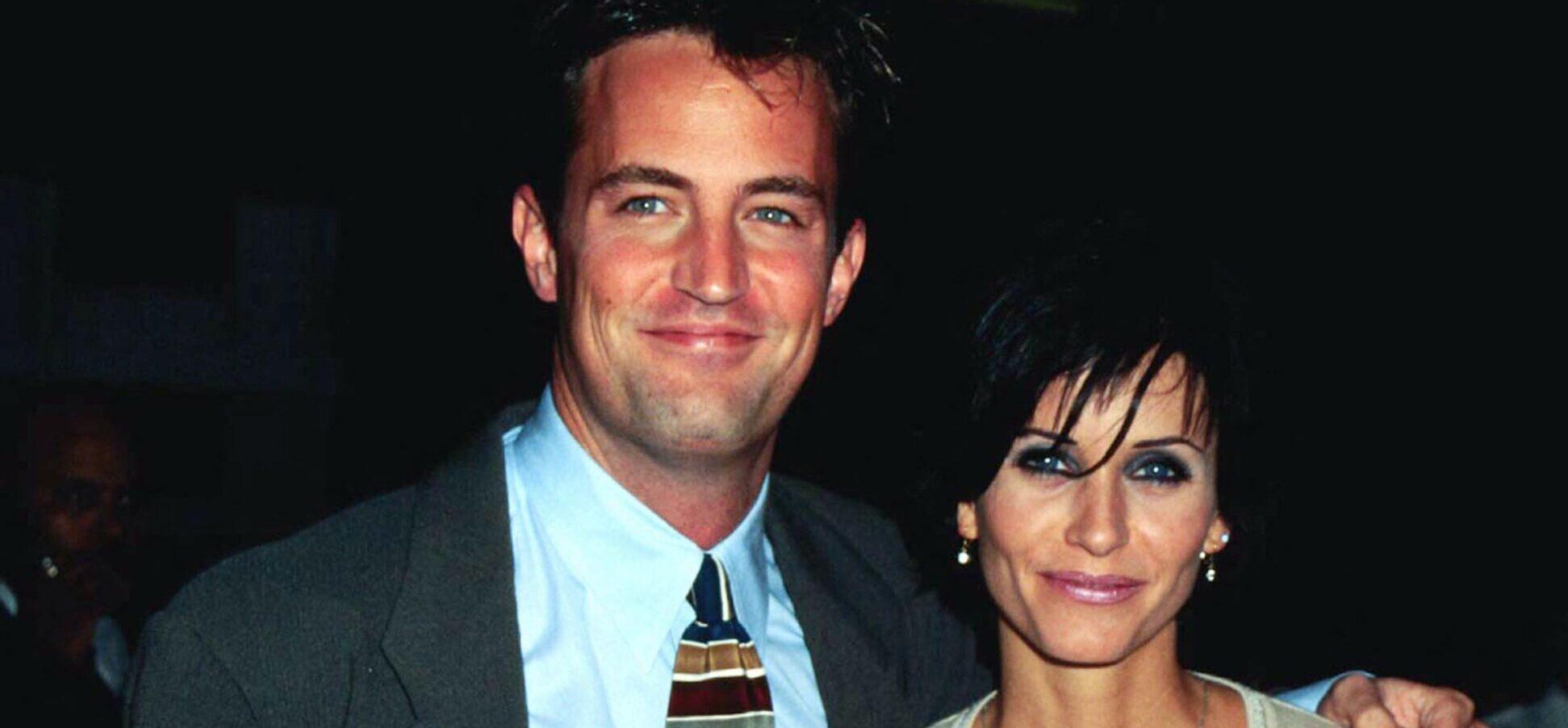 Why Courtney Cox Called Matthew Perry Her ‘Drowning Moron’ On ‘Friends’