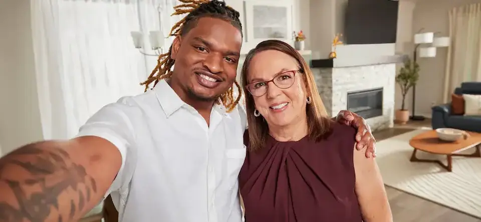 Wanda Dench and Jamal Hinton Airbnb