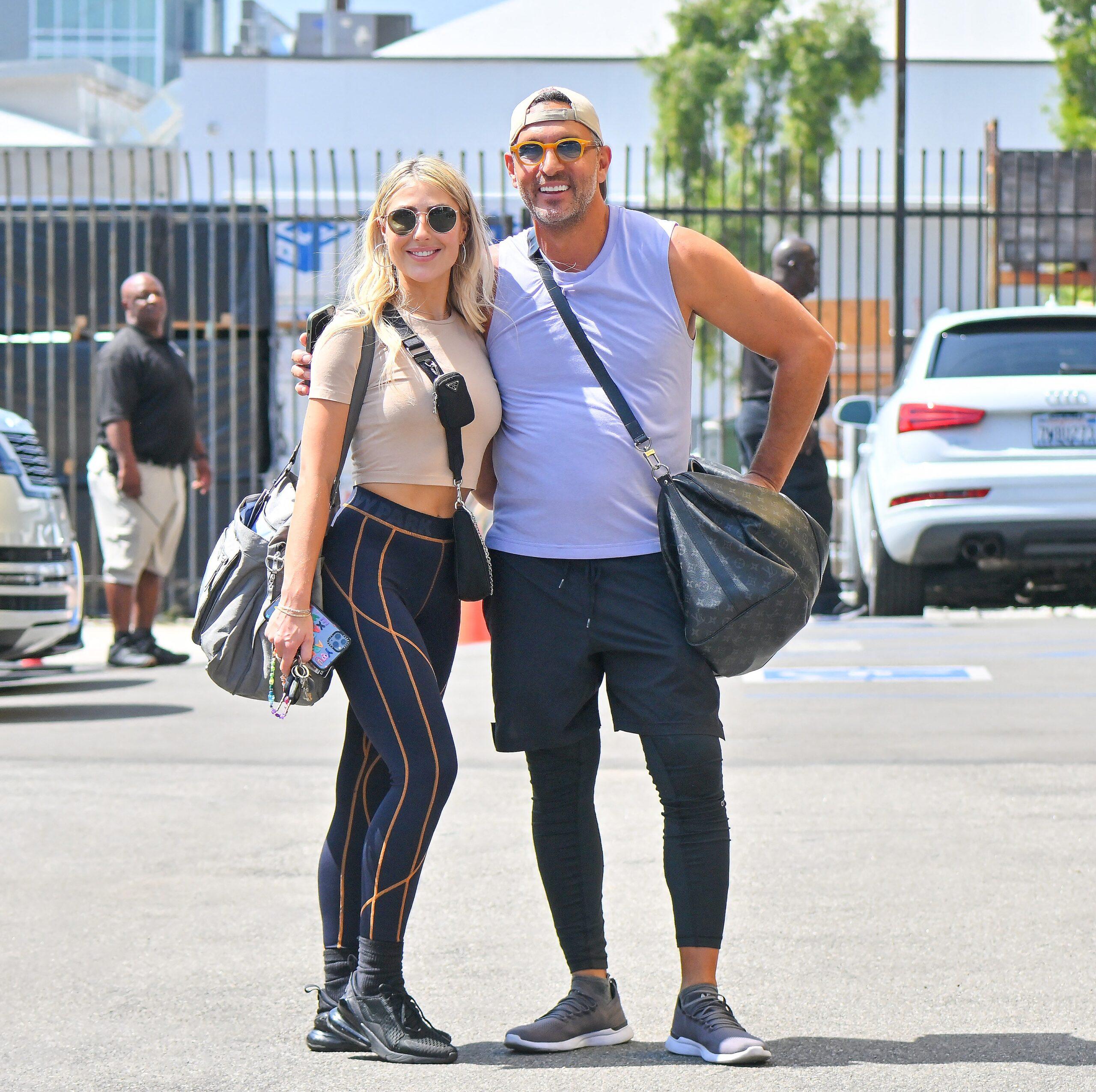 Mauricio Umansky and Emma Slater Go To An L.A. Club