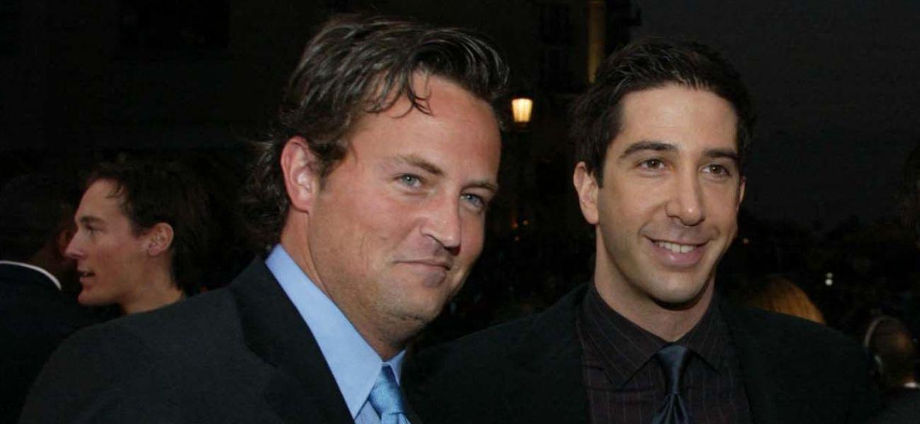 David Schwimmer Breaks Silence First Time In A Month, Nothing On Matthew Perry