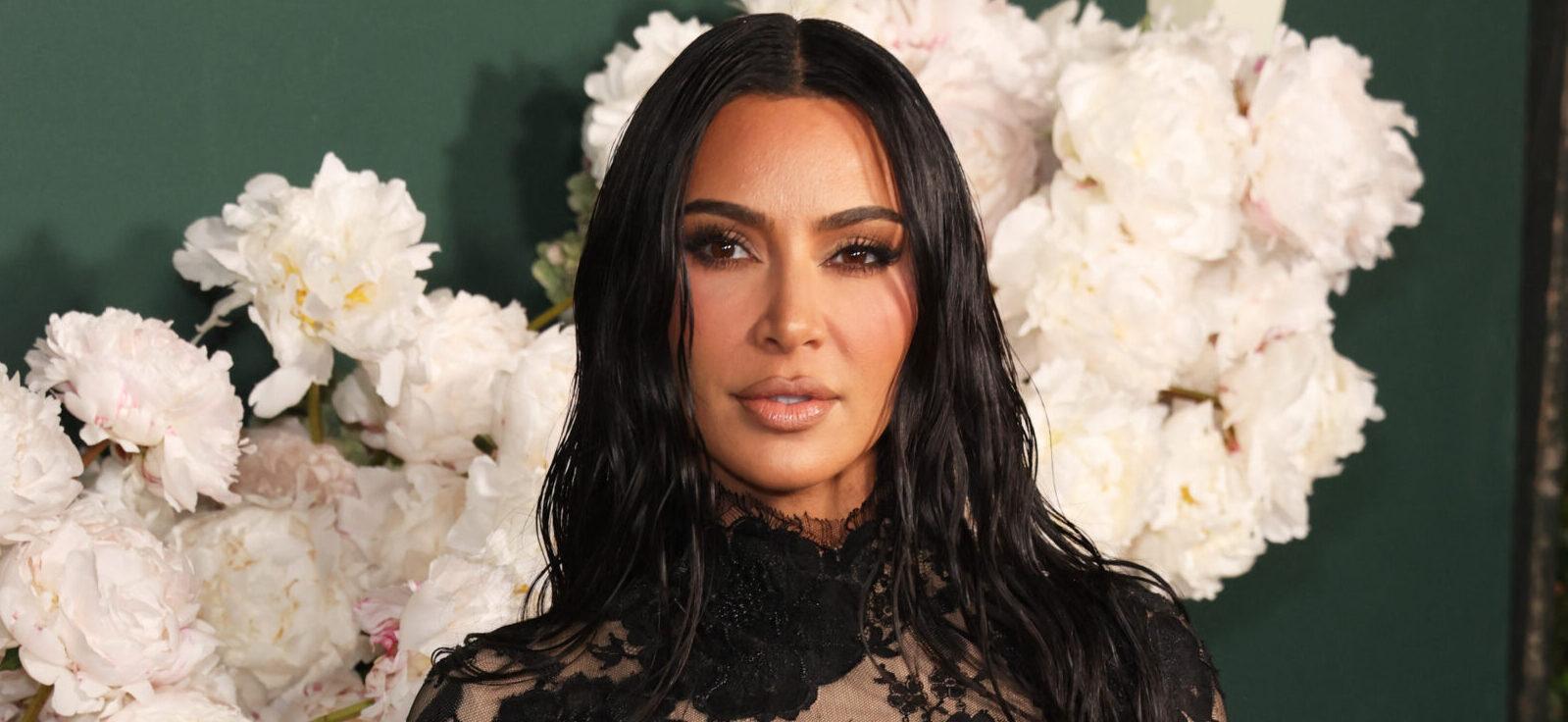 Kim Kardashian Takes Notes From Son Saint, Flips Off Paparazzi