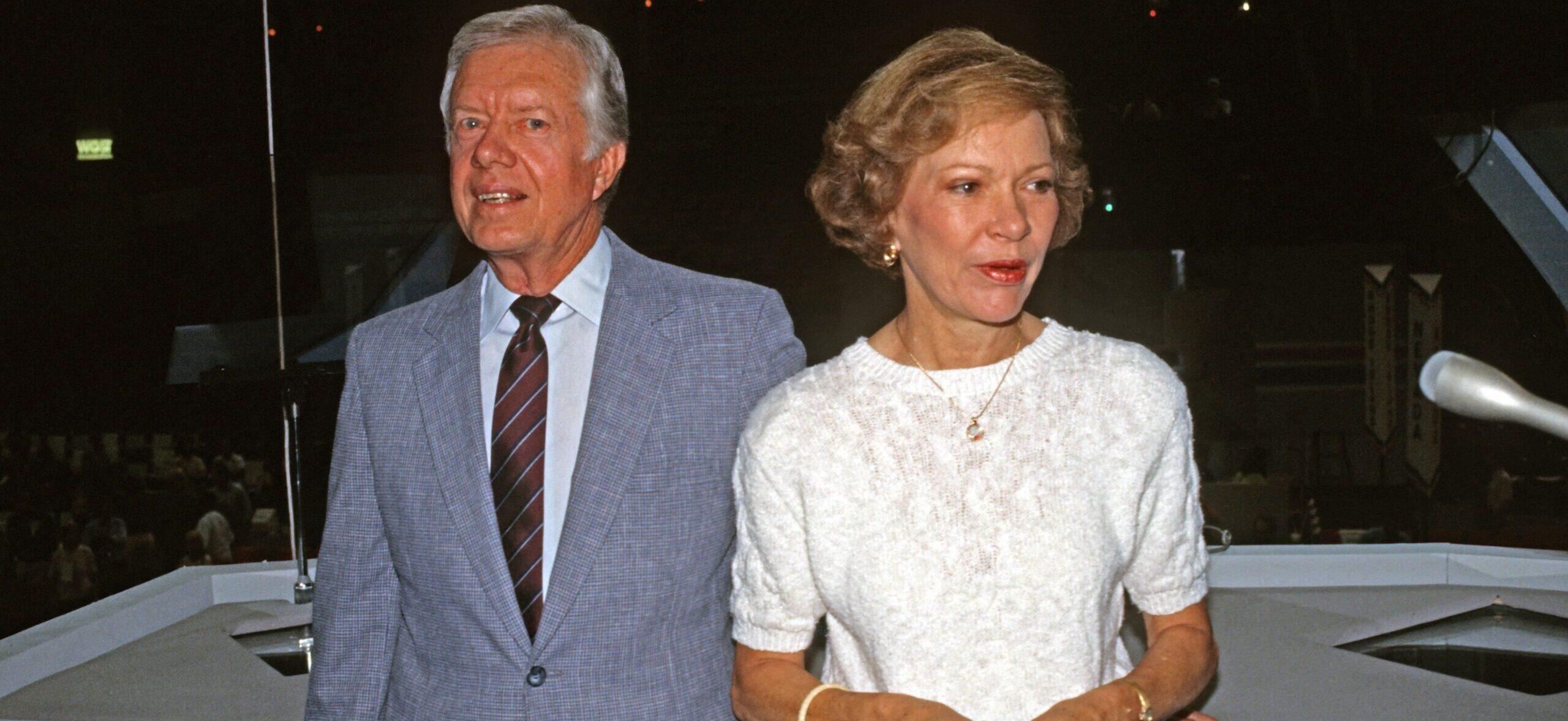 Former President Jimmy Carter's Wife Rosalynn Joins Him In Hospice Care