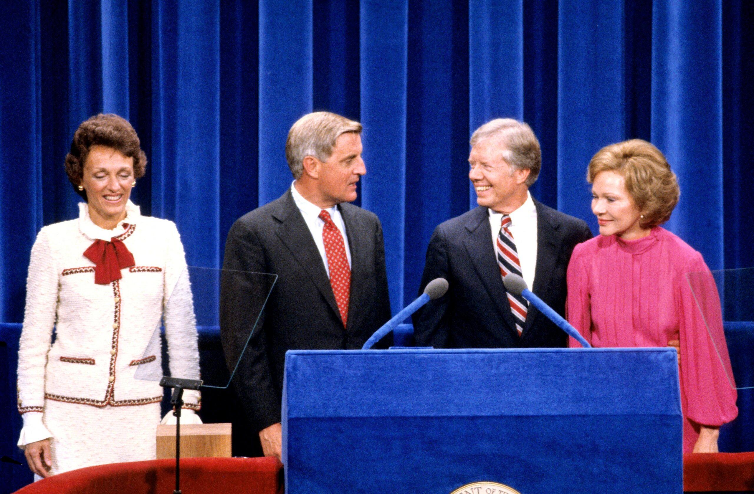 Former President Jimmy Carter's Wife Rosalynn Joins Him In Hospice Care