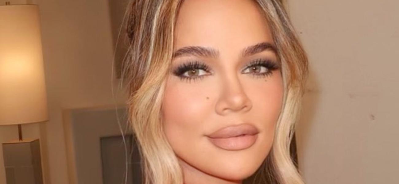 Khloe Kardashian Worries With ‘Bloated’ Makeup-Free Face In Gym