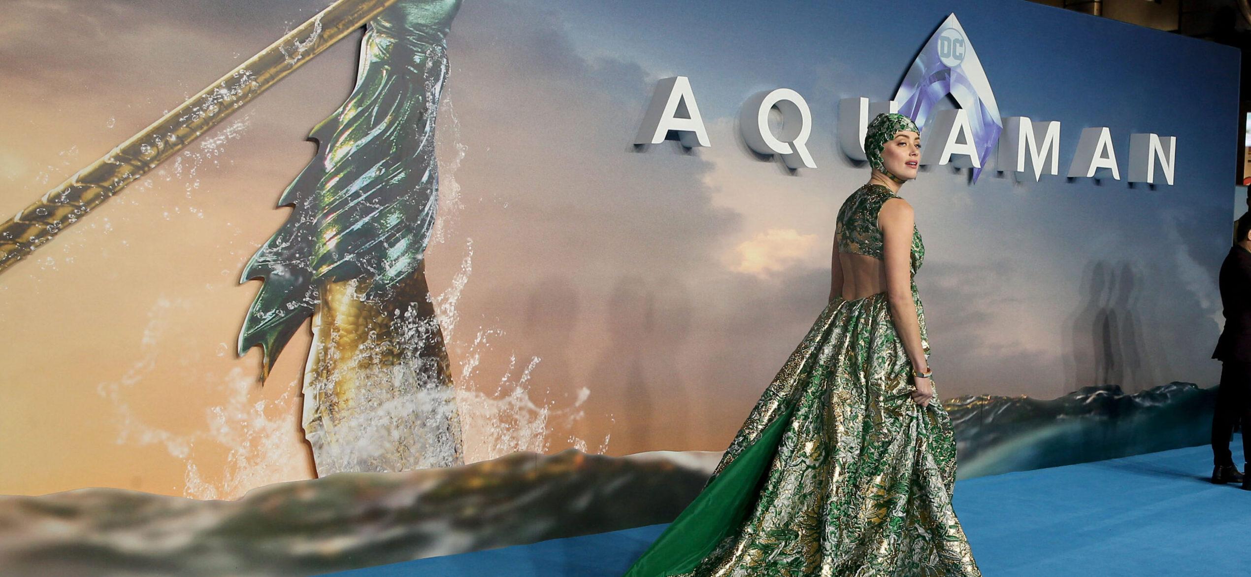 Warner Bros Blasted After Amber Heard Missing From New ‘Aquaman 2’ Trailer