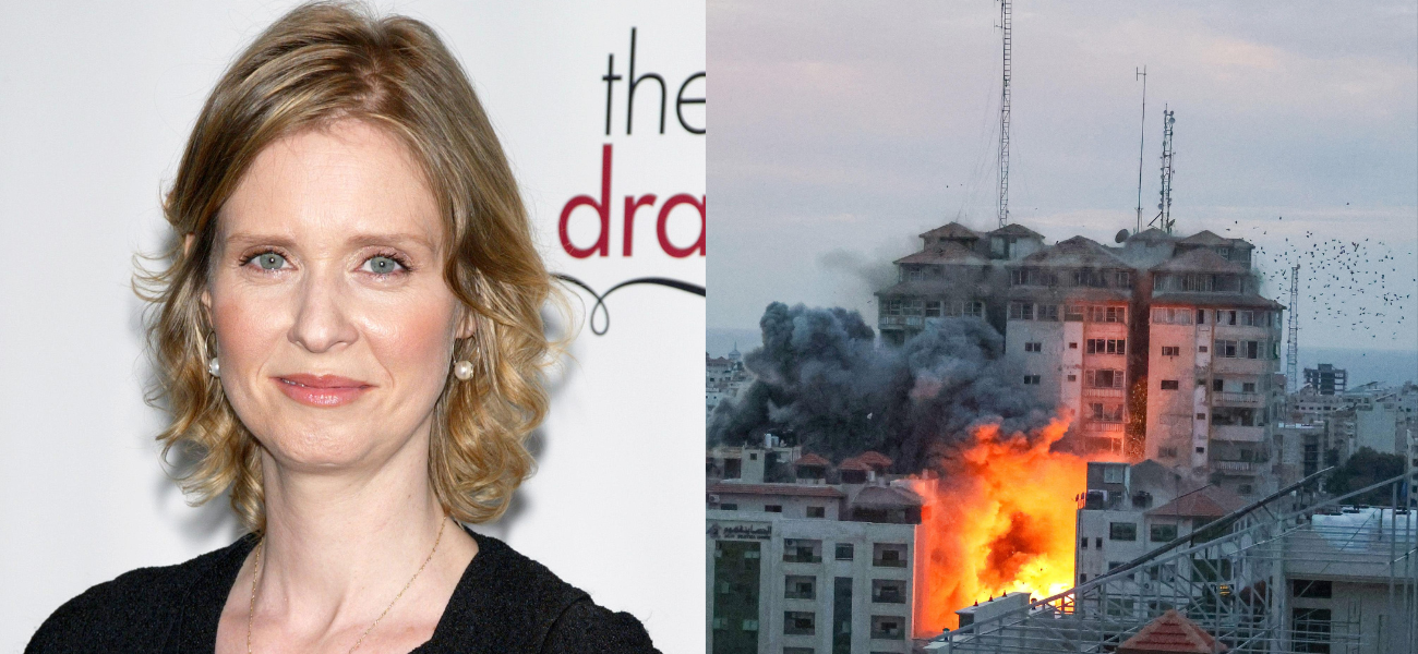 Cynthia Nixon Praised By Fans For Going On Hunger Strike For Gaza Crisis