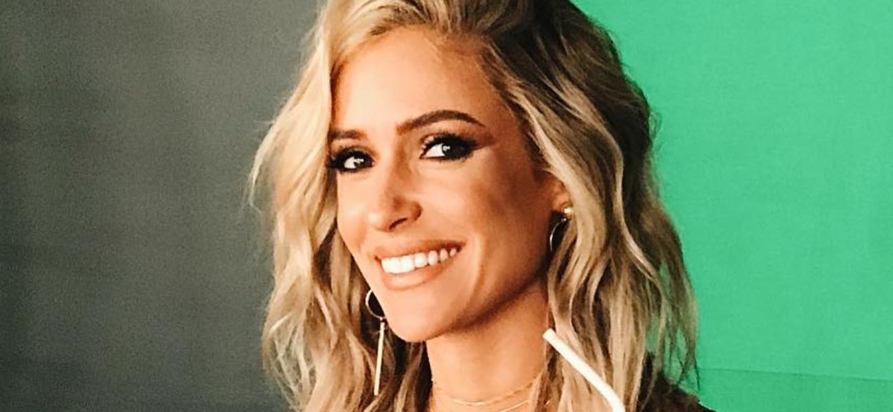 Kristin Cavallari In Backless Beach Swimsuit Is ‘Social Distancing’