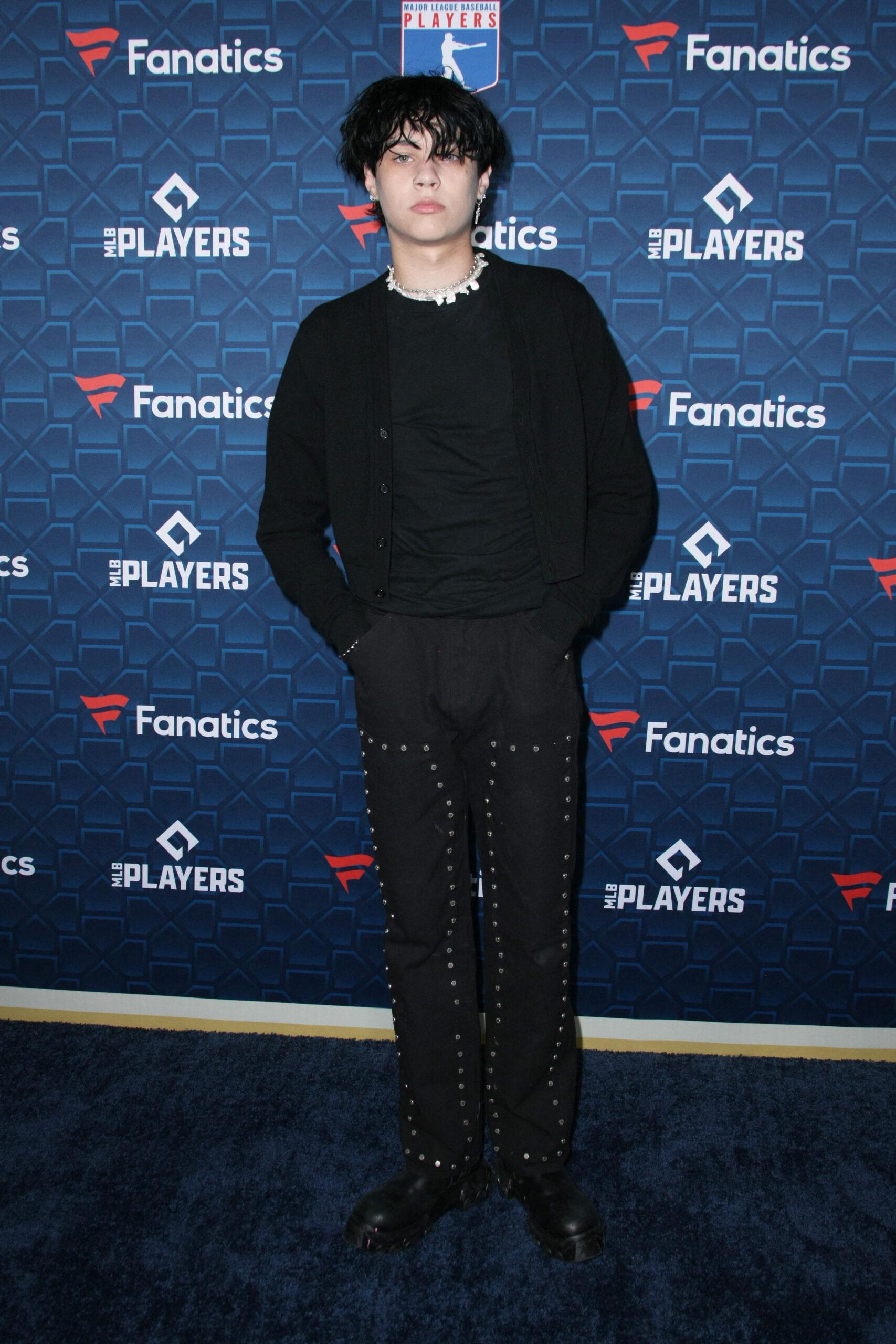 Landon Barker at the Players Party hosted by MLBPA and Fanatics