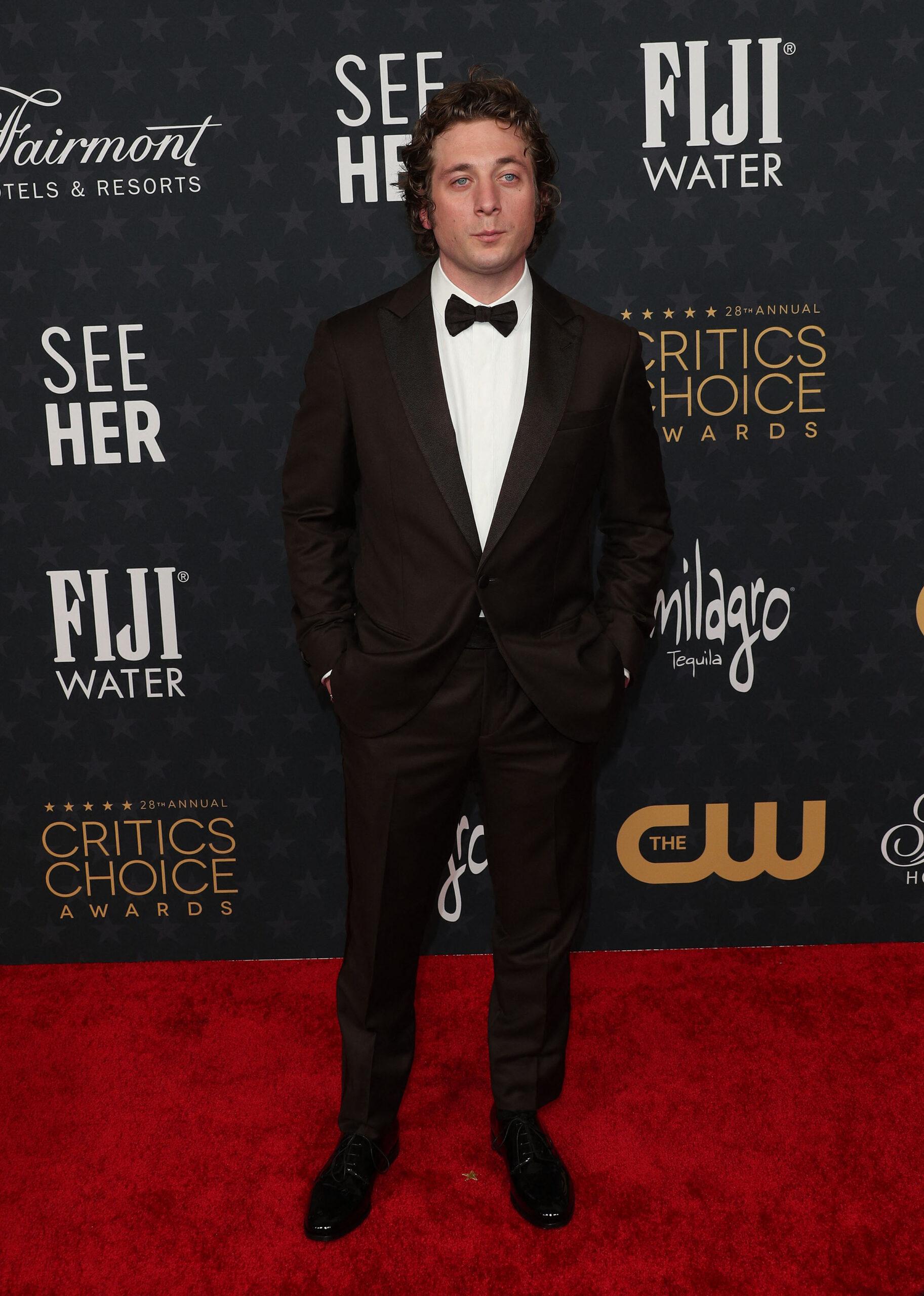 Jeremy Allen White at the 28th Annual Critics Choice Awards - Arrivals