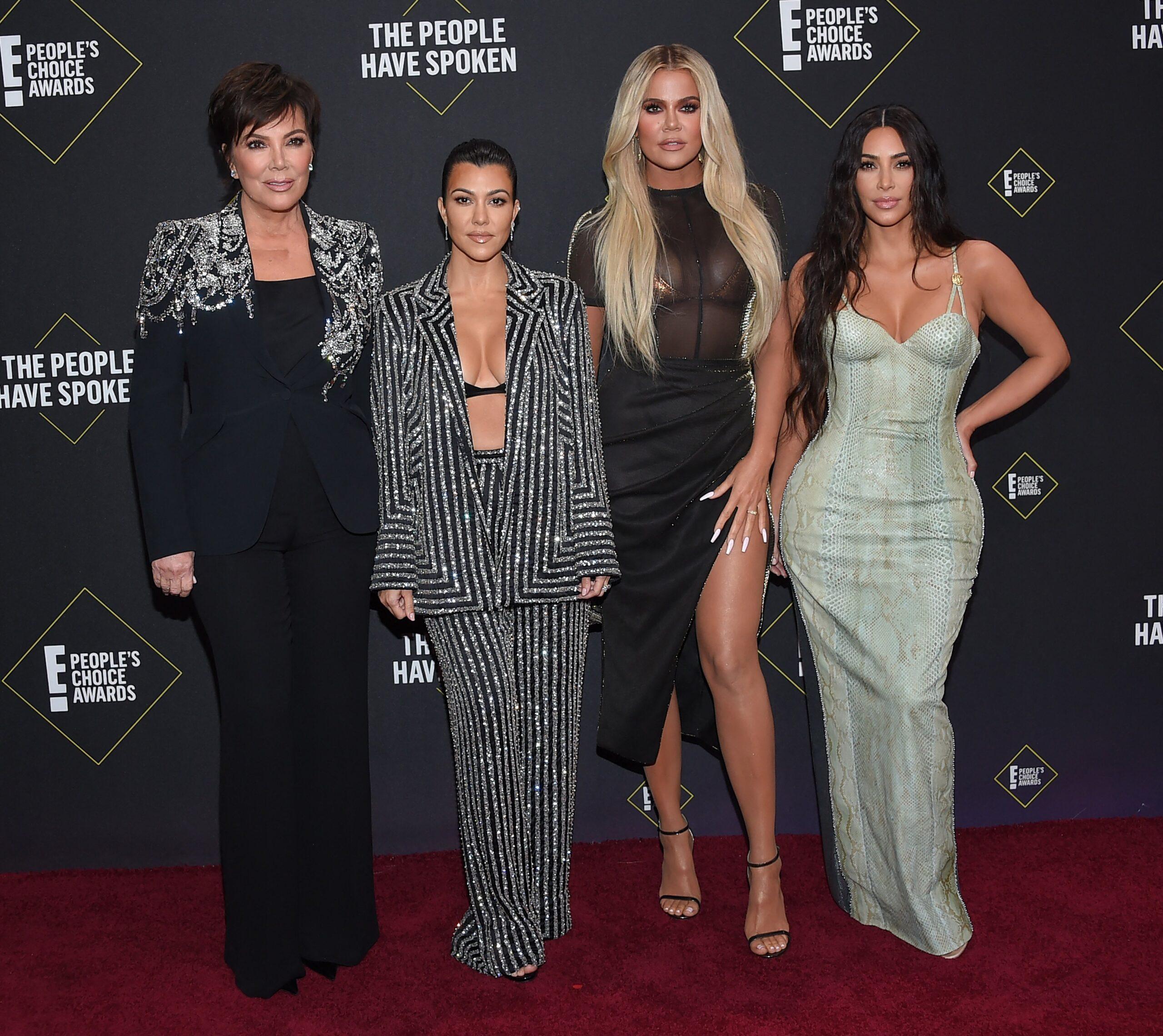 The Kardashians attend the 2019 E! People's Choice Awards