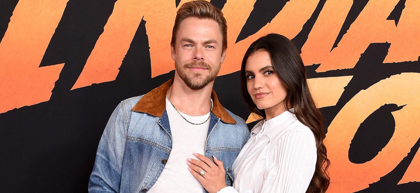 Derek Hough Reveals Wife Was Rushed To Hospital For Emergency Surgery