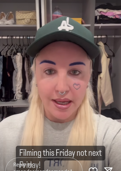 Amanda Bynes' podcast returns after a one-day hiatus with a store manager as the next guest