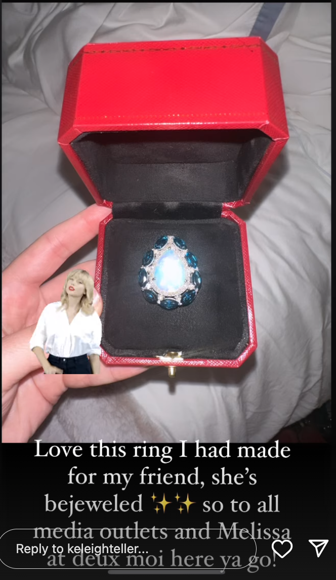 Who Gave Taylor Swift That Massive Ring? Mystery Gift Giver Revealed