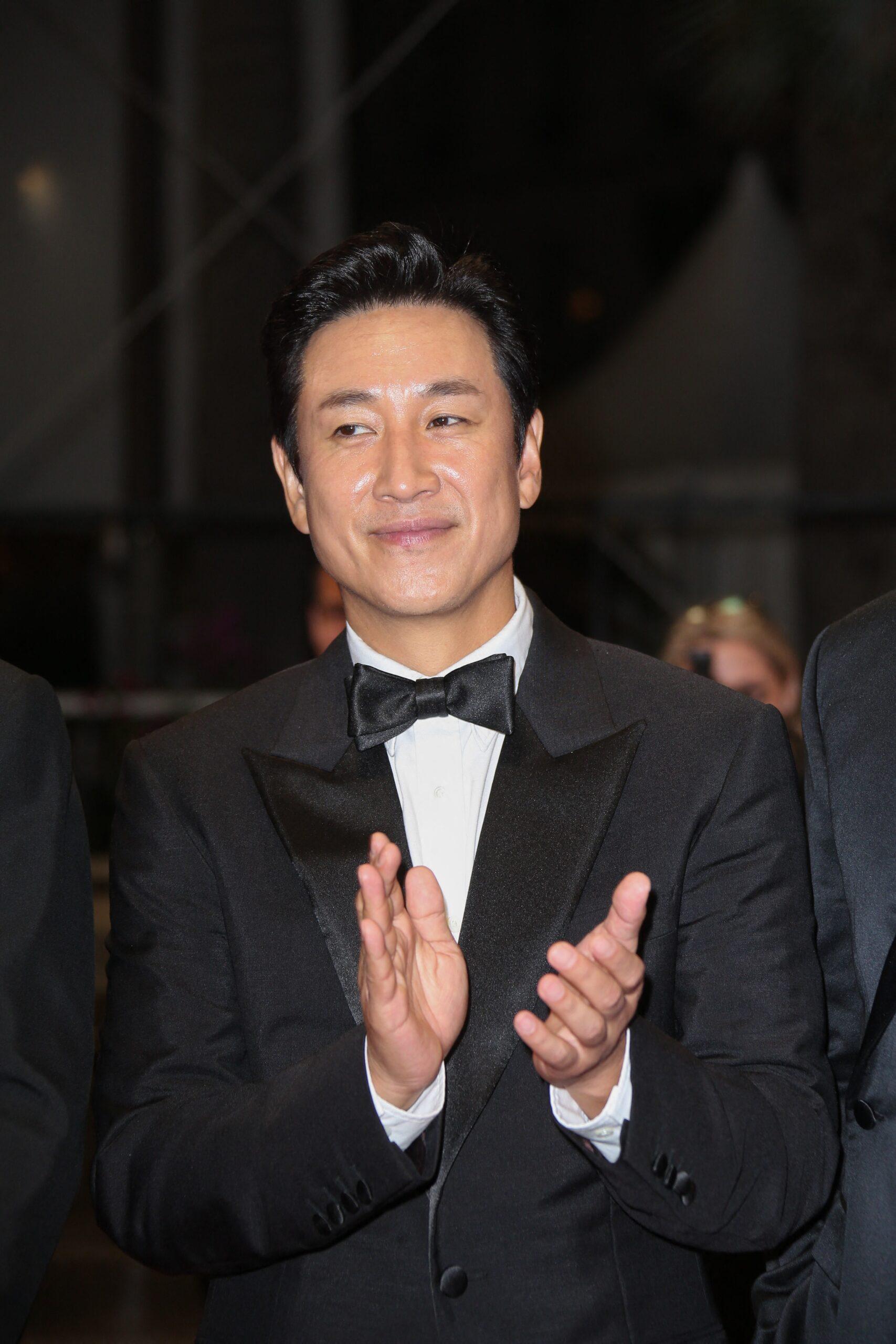 Lee Sun-kyun during the 76th annual Cannes film festival