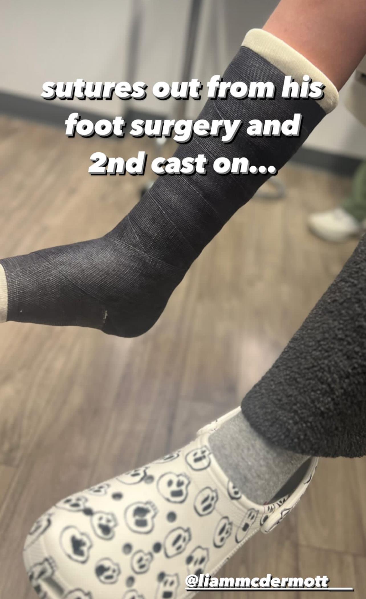 Tori Spelling Shares Update On Son Liam's Recovery After Foot Surgery