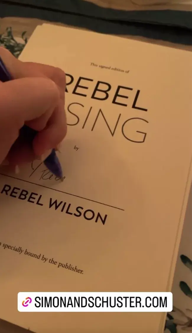 Rebel Wilson gives update about memoir
