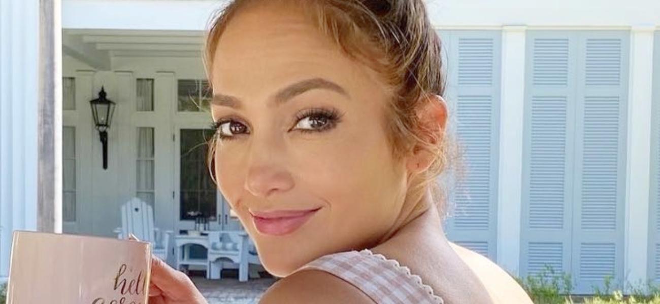 Jennifer Lopez In Plunging Poolside Swimsuit Has ‘Still Got It’