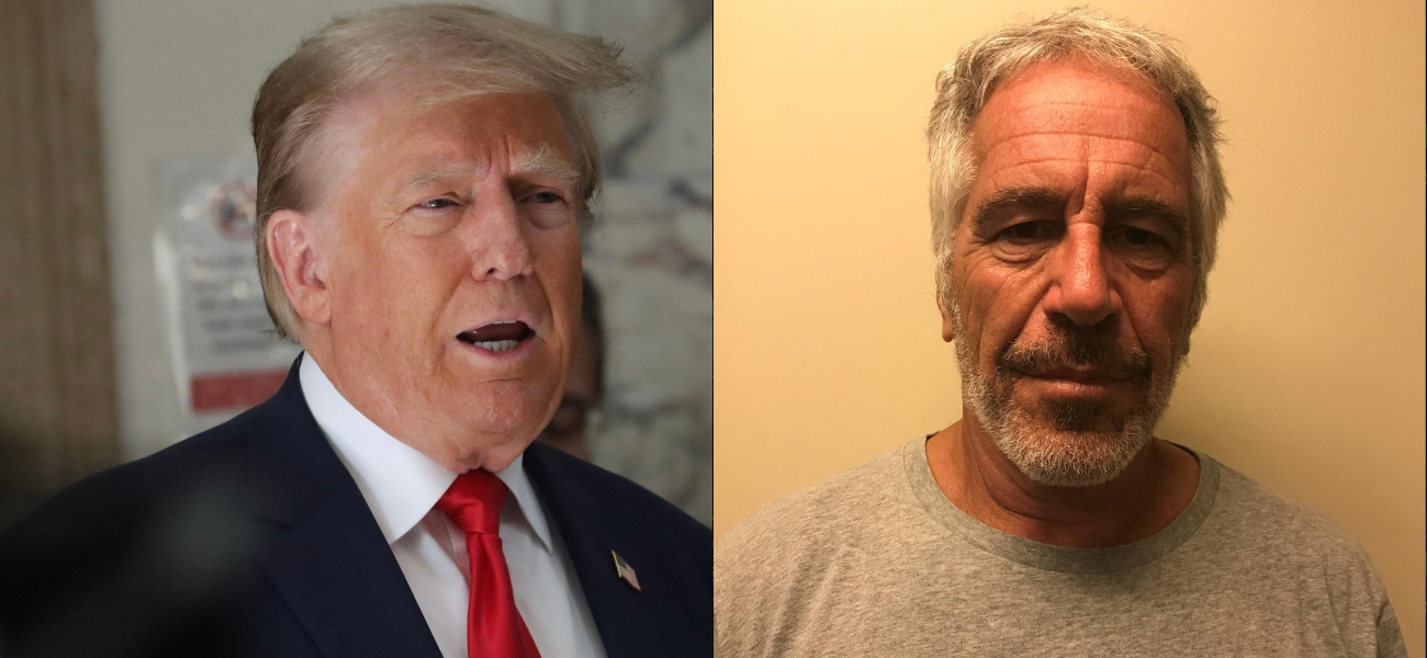 Epstein Accuser Makes Explosive Trump, Clinton, Prince Andrew Sex Tape Claims