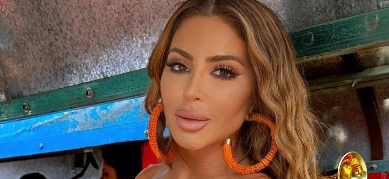 Larsa Pippen close up