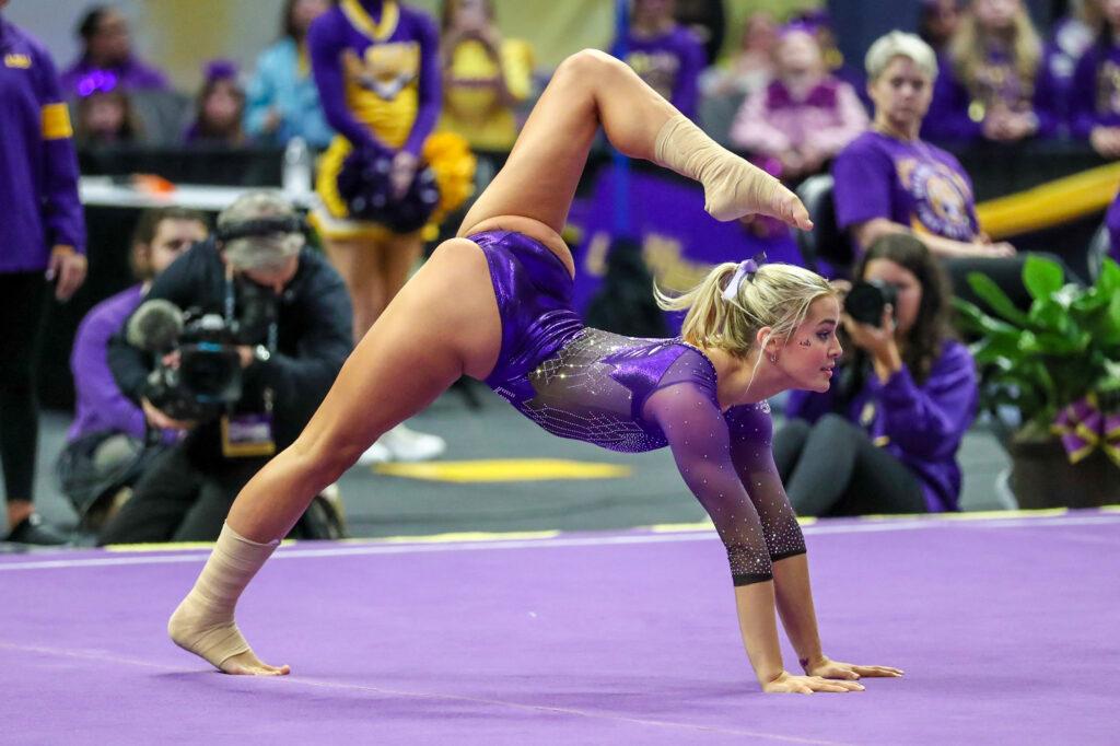 Olivia Dunne Excels In Her LSU Opener At NCAA Gymnastics