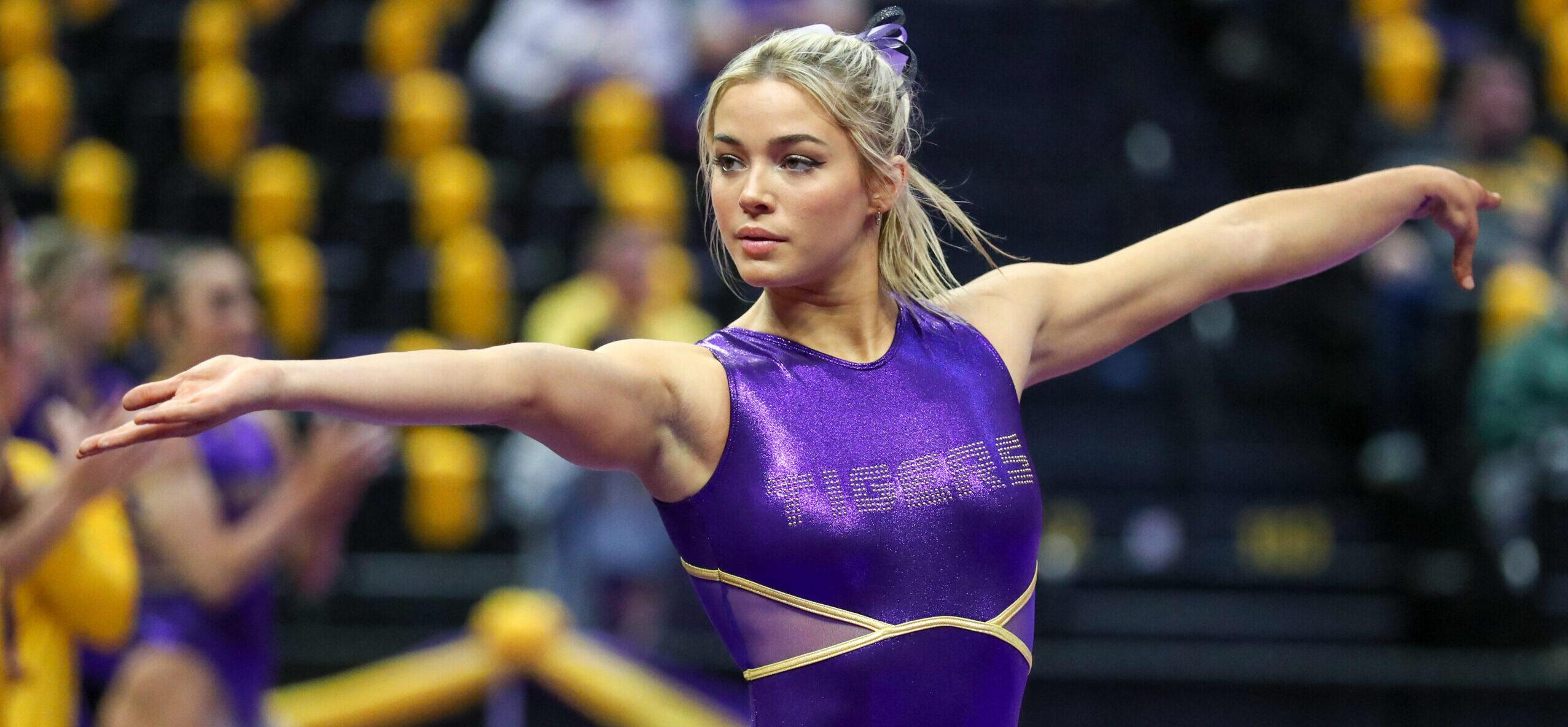Olivia Dunne Excels In LSU Opener At NCAA Gymnastics Championship