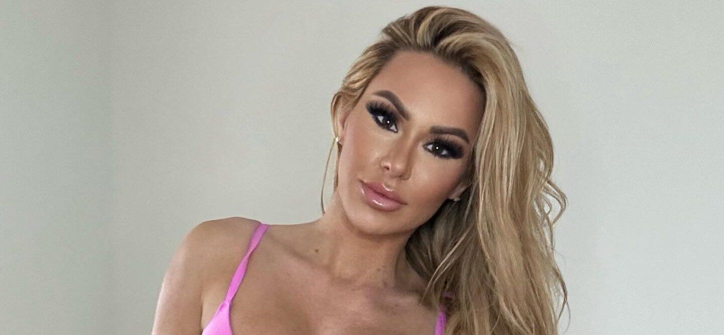 Former Soldier Kindly Myers In Pink Lingerie Gets 'Business Casual