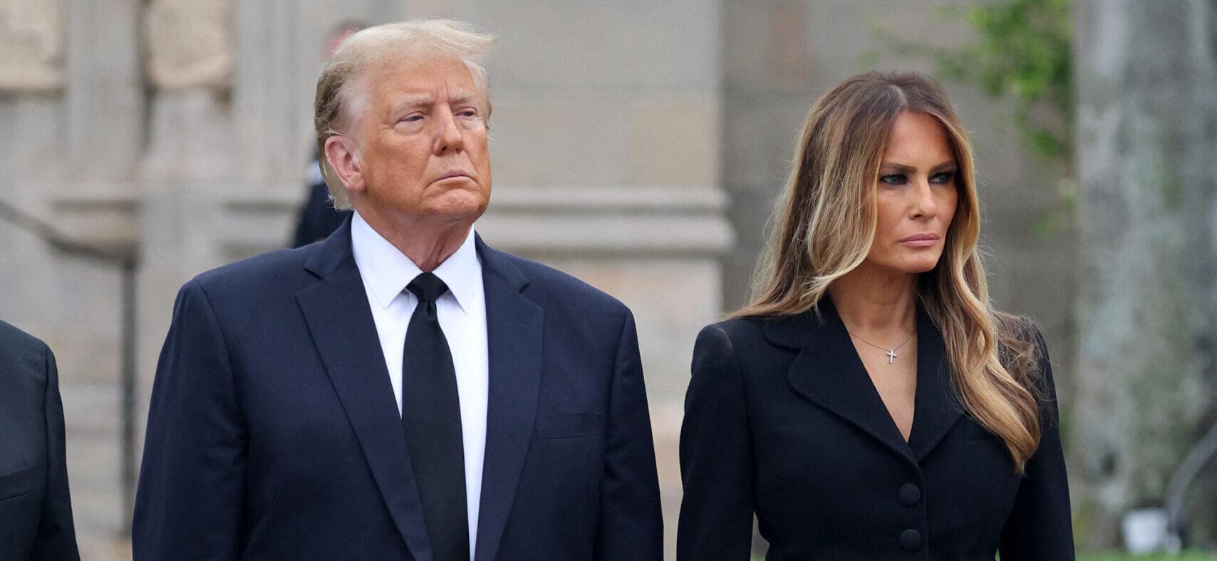Donald Trump Mocked For ‘Awkward’ Birthday Wish To Wife Melania Outside Courtroom