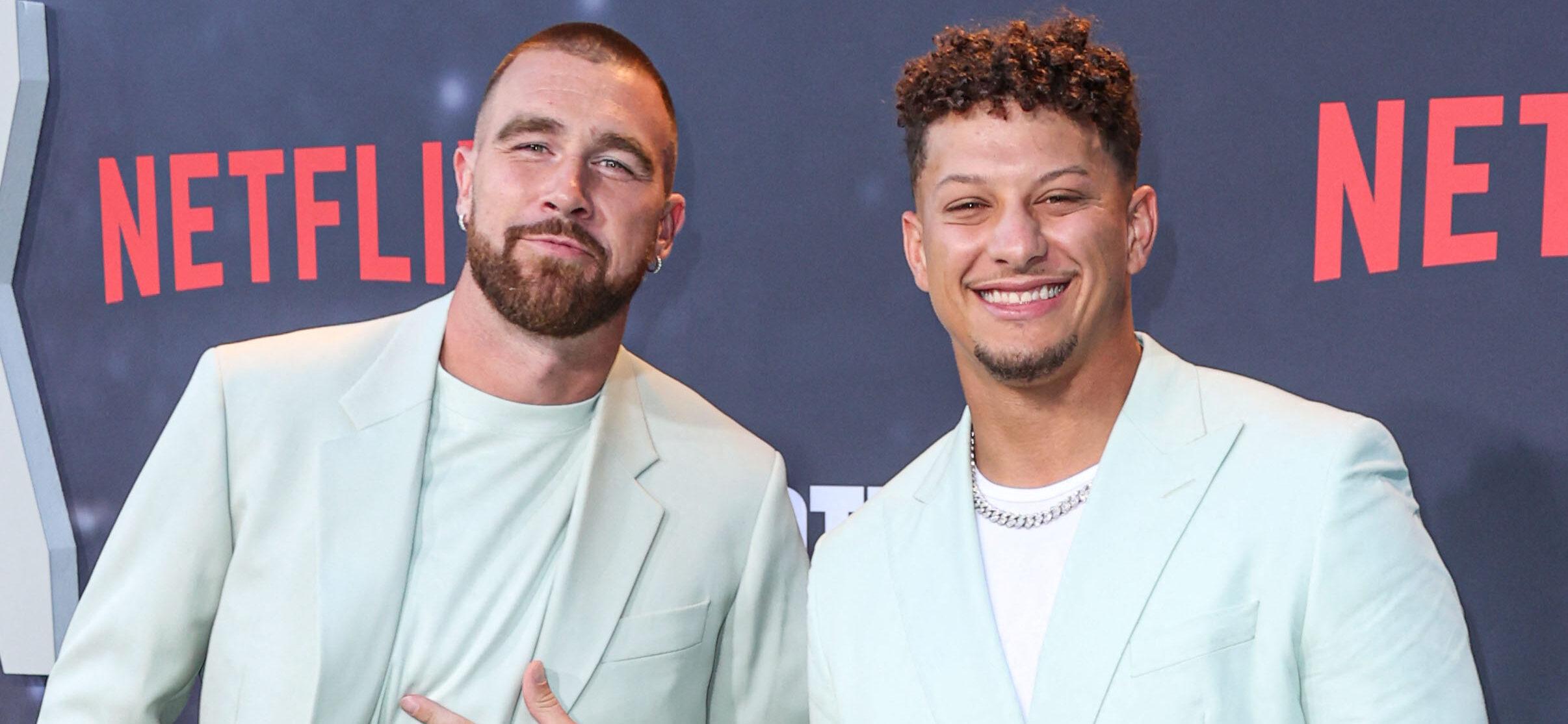Travis Kelce Makes Fun Of Patrick Mahomes For Underwear Superstition [VIDEO]
