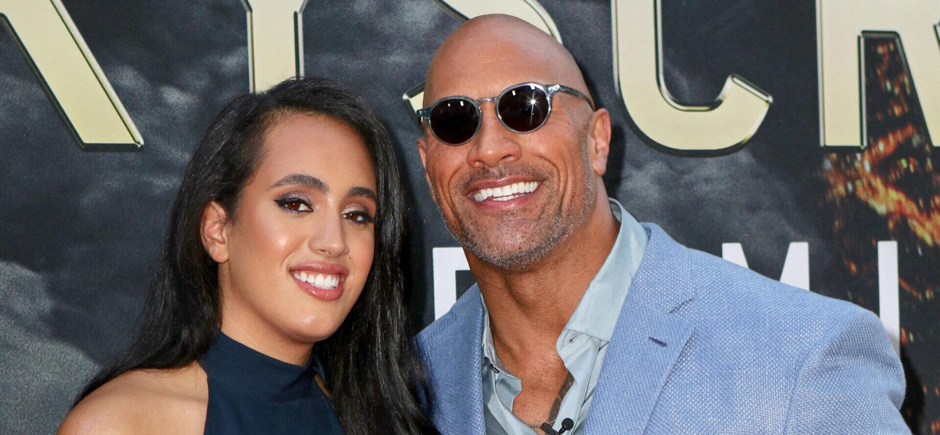Dwayne ‘The Rock’ Johnson’s Daughter Is Allegedly Receiving Death Threats