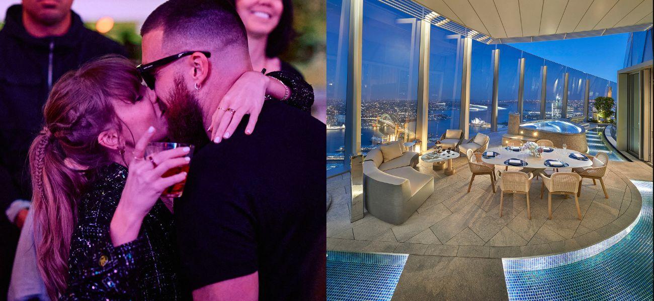 Taylor Swift & Travis Kelce Stay in ,000 Per NIGHT Penthouse Suite [PHOTOS]