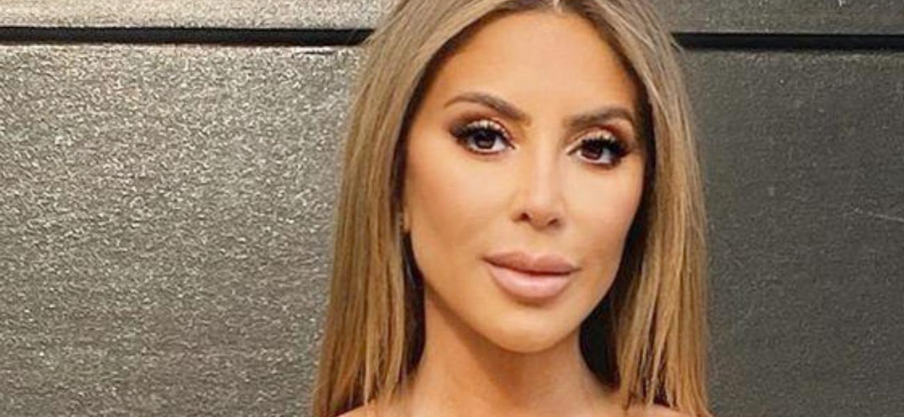 Larsa Pippen In Tight Minidress ‘Can’t Decide’ By A Door