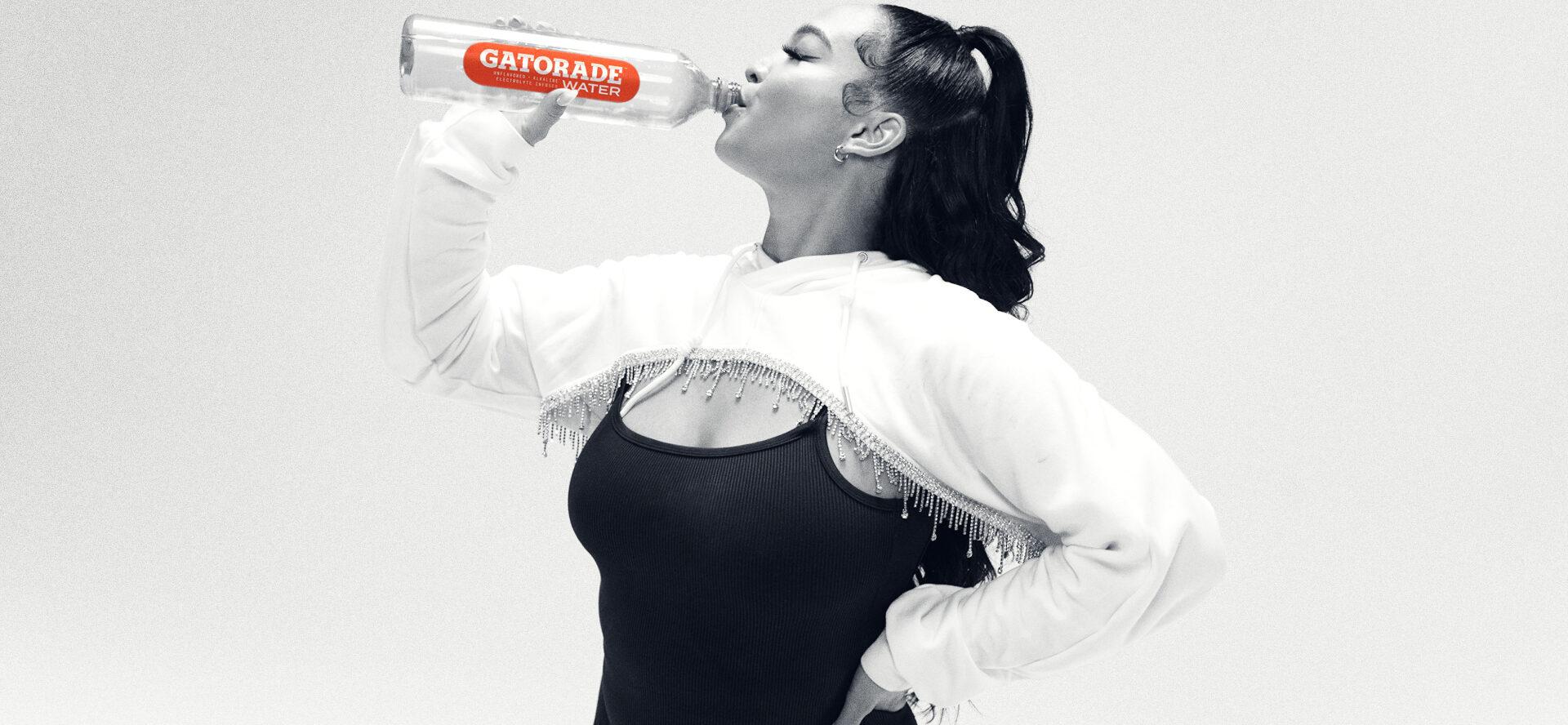 Dancer Aliya Janell Helps Get The Word Out About Gatorade’s New Water!
